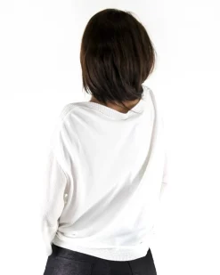 La Piscine Paris Pull en maille à galons texturés She's So*Femme Pulls & Cardigans