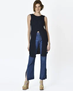 La Piscine Paris Pull marine crochet Maison Flâneur*Femme Pulls & Cardigans