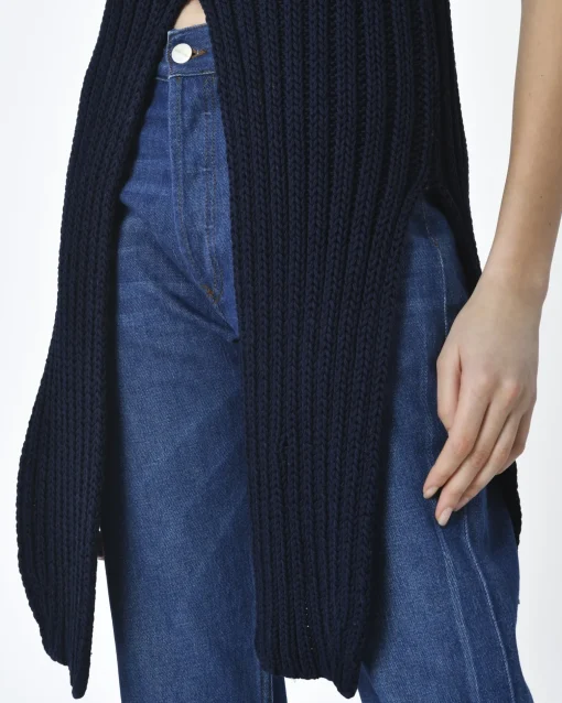 La Piscine Paris Pull marine crochet Maison Flâneur*Femme Pulls & Cardigans