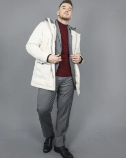 La Piscine Paris Pull col montant en laine mélangé Woolgroup*Homme Pulls & Gilets