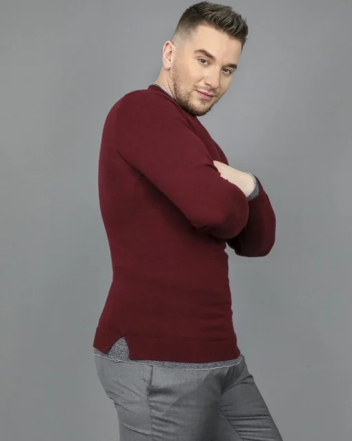 La Piscine Paris Pull col montant en laine mélangé Woolgroup*Homme Pulls & Gilets
