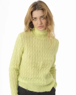 La Piscine Paris Pull col roulé en Mohair Tela*Femme Pulls & Cardigans
