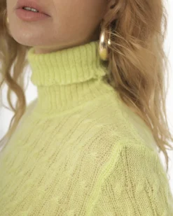 La Piscine Paris Pull col roulé en Mohair Tela*Femme Pulls & Cardigans