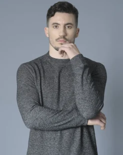La Piscine Paris Pull en alpaga chiné Daniele Fiesoli*Homme Pulls & Gilets