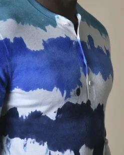 La Piscine Paris Pull en cachemire et soie à imprimé tie & dye Canessa*Homme Pulls & Gilets