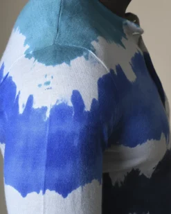 La Piscine Paris Pull en cachemire et soie à imprimé tie & dye Canessa*Homme Pulls & Gilets