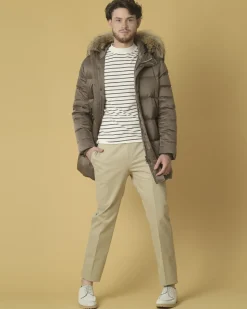La Piscine Paris Pull en coton à motif rayures Daniele Fiesoli*Homme Pulls & Gilets