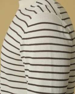 La Piscine Paris Pull en coton à motif rayures Daniele Fiesoli*Homme Pulls & Gilets