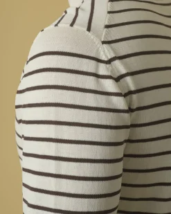 La Piscine Paris Pull en coton à motif rayures Daniele Fiesoli*Homme Pulls & Gilets
