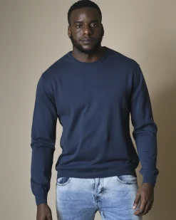 La Piscine Paris Pull en coton à empiècements Daniele Fiesoli*Homme Pulls & Gilets