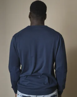 La Piscine Paris Pull en coton à empiècements Daniele Fiesoli*Homme Pulls & Gilets