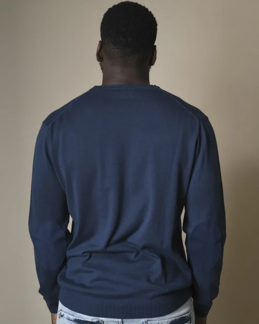 La Piscine Paris Pull en coton à empiècements Daniele Fiesoli*Homme Pulls & Gilets