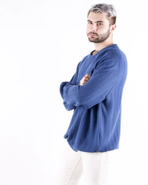 La Piscine Paris Pull en coton à motif zigzag Michael Kors*Homme Pulls & Gilets