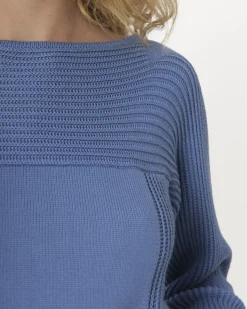 La Piscine Paris Pull en coton à poche kangourou Fendi*Femme Pulls & Cardigans