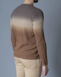 La Piscine Paris Pull en coton effet dégradé Daniele Fiesoli*Homme Pulls & Gilets