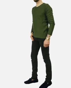 La Piscine Paris Pull en coton égyptien Manostorti*Homme Pulls & Gilets