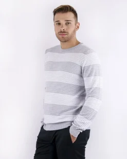La Piscine Paris Pull en coton éponge bicolore Woolgroup*Homme Pulls & Gilets