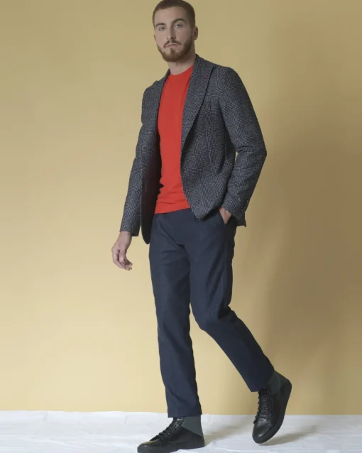 La Piscine Paris Pull en jersey de coton Woolgroup*Homme Pulls & Gilets