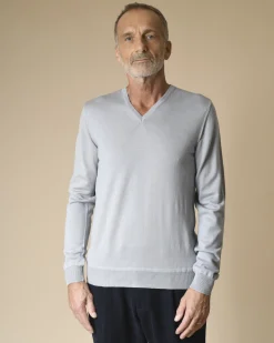 La Piscine Paris Pull en laine à col V Danyberd*Homme Pulls & Gilets