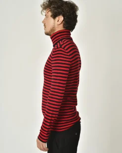 La Piscine Paris Pull en laine à rayures Saint Laurent*Homme Pulls & Gilets