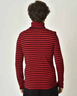 La Piscine Paris Pull en laine à rayures Saint Laurent*Homme Pulls & Gilets