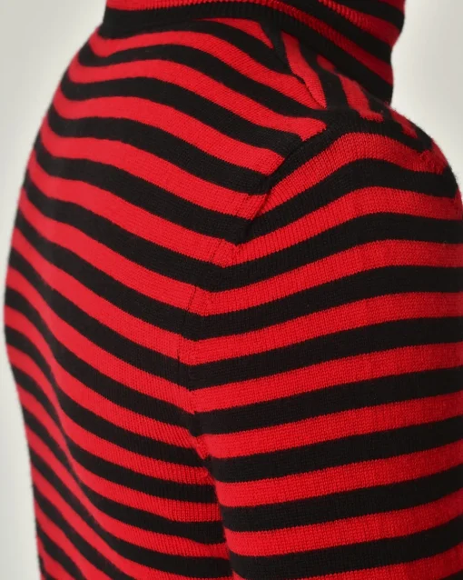 La Piscine Paris Pull en laine à rayures Saint Laurent*Homme Pulls & Gilets