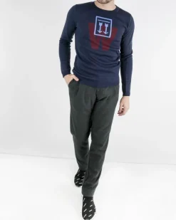 La Piscine Paris Pull en laine à motifs fantaisies Obvious*Homme Pulls & Gilets