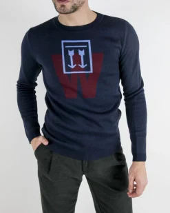 La Piscine Paris Pull en laine à motifs fantaisies Obvious*Homme Pulls & Gilets
