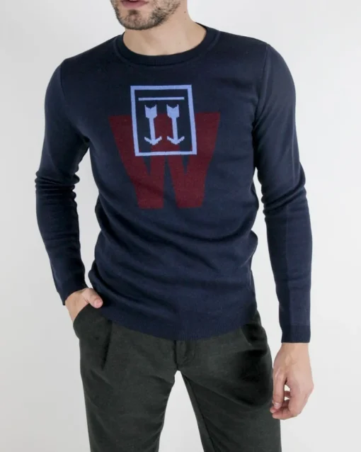 La Piscine Paris Pull en laine à motifs fantaisies Obvious*Homme Pulls & Gilets