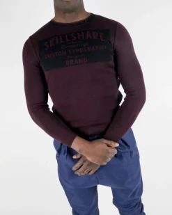 La Piscine Paris Pull en laine à inscriptions fantaisies Obvious*Homme Pulls & Gilets