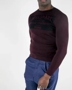 La Piscine Paris Pull en laine à inscriptions fantaisies Obvious*Homme Pulls & Gilets