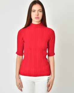 La Piscine Paris Pull en laine côtelé Malloni*Femme Pulls & Cardigans