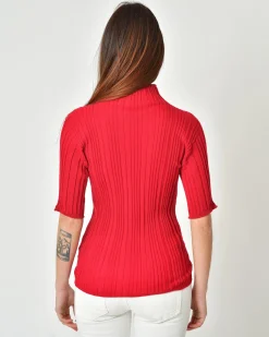 La Piscine Paris Pull en laine côtelé Malloni*Femme Pulls & Cardigans