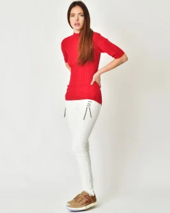 La Piscine Paris Pull en laine côtelé Malloni*Femme Pulls & Cardigans