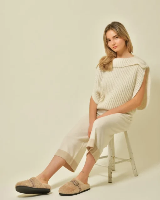 La Piscine Paris Pull en laine et cachemire mélangé Fabiana Filippi*Femme Pulls & Cardigans