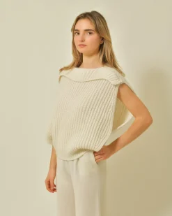 La Piscine Paris Pull en laine et cachemire mélangé Fabiana Filippi*Femme Pulls & Cardigans