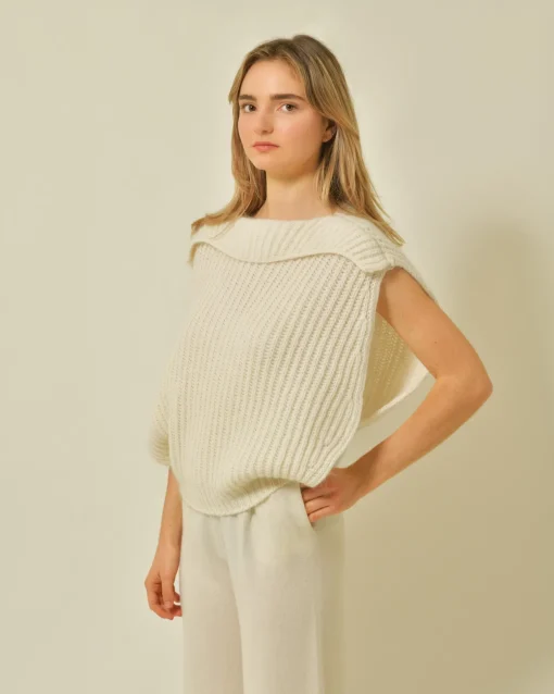 La Piscine Paris Pull en laine et cachemire mélangé Fabiana Filippi*Femme Pulls & Cardigans