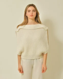 La Piscine Paris Pull en laine et cachemire mélangé Fabiana Filippi*Femme Pulls & Cardigans