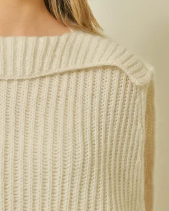 La Piscine Paris Pull en laine et cachemire mélangé Fabiana Filippi*Femme Pulls & Cardigans