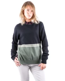 La Piscine Paris Pull en laine et cachemire tricolore Jijil*Femme Pulls & Cardigans