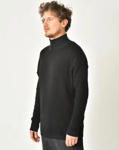 La Piscine Paris Pull en laine et coton à rayures et effet usé Ixos*Homme Pulls & Gilets