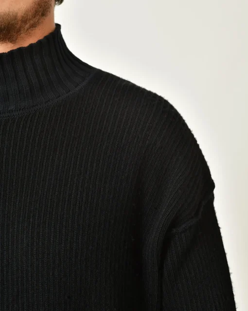 La Piscine Paris Pull en laine et coton à rayures et effet usé Ixos*Homme Pulls & Gilets