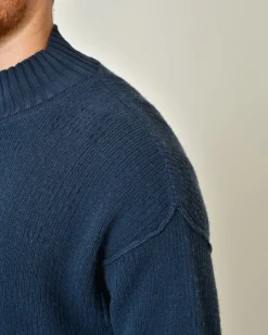 La Piscine Paris Pull en laine et coton à rayures et effet usé Ixos*Homme Pulls & Gilets