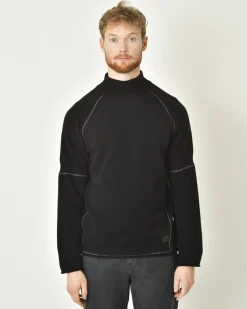 La Piscine Paris Pull en laine mélangée à col montant Ixos*Homme Pulls & Gilets