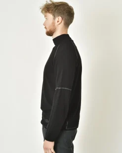 La Piscine Paris Pull en laine mélangée à col montant Ixos*Homme Pulls & Gilets