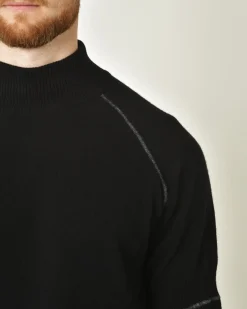 La Piscine Paris Pull en laine mélangée à col montant Ixos*Homme Pulls & Gilets