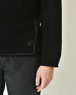 La Piscine Paris Pull en laine mélangée à col montant Ixos*Homme Pulls & Gilets