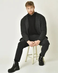 La Piscine Paris Pull en laine mélangée à col montant Ixos*Homme Pulls & Gilets