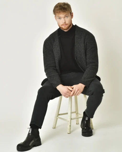 La Piscine Paris Pull en laine mélangée à col montant Ixos*Homme Pulls & Gilets