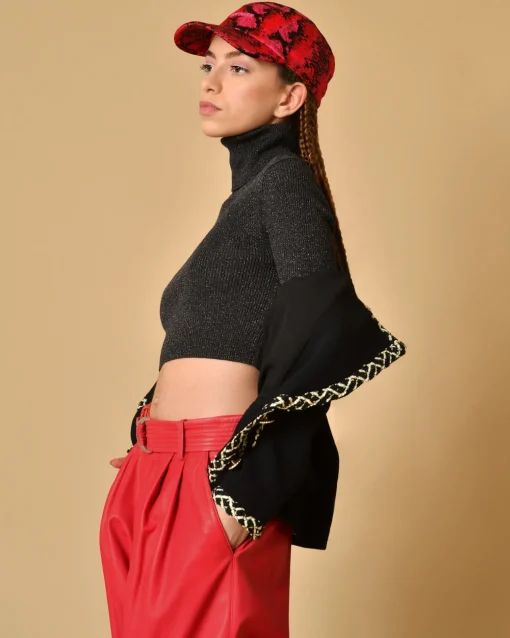 La Piscine Paris Pull en laine mélangée à col montant Parosh*Femme Pulls & Cardigans